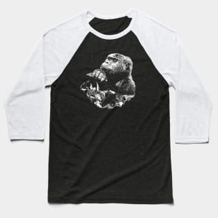 Gorilla portrait Baseball T-Shirt